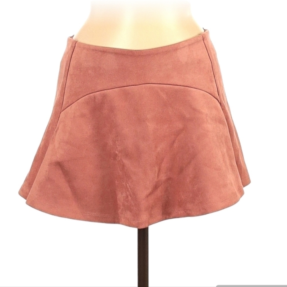 SEEK the Label Faux Suede Skort‎ Size Medium